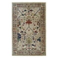 thumbnail image 1 of EORC Eastern Rugs OT31IV8X8R 7 ft. x 9 in. Hand-Tufted Wool Ivory Traditional Oriental Morris Rug, 1 of 5