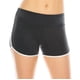 thumbnail image 2 of Pantalones cortos Booty ALWAYS para mujer Yoga Dance Charcoal 2 White S, 2 of 6