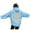 A03-Sky Blue, variant on Xudanell Oversized Hoodie Womens Breathable Tops Graphic Hooded Minimalist Sweatshirt Woman Clothing Fashion Beige XL
