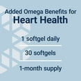 thumbnail image 5 of Life Extension Provinal Purified Omega-7, palmitoleic Acid derived from Highly Concentrated Marine Oil, Cholesterol, triglycerides & Heart Health Support, Gluten-Free, Non-GMO, 30 softgels, 5 of 10