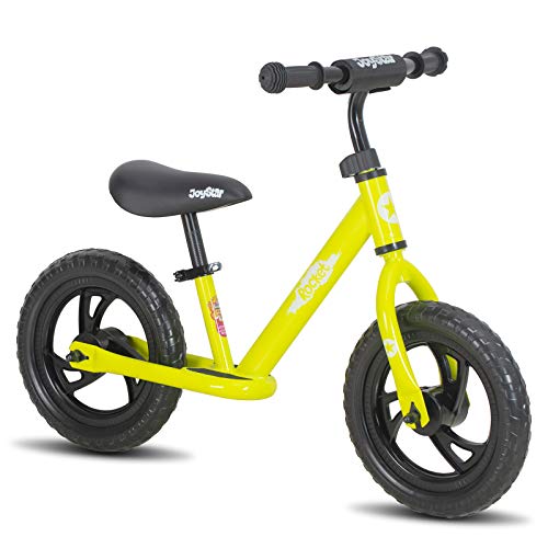 JOYSTAR 12 Balance Bike for 1.5-5 Years Boys /& Girls Toddler Glider Bike with Foam Tire for Child Pink Red Blue Black White
