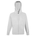 thumbnail image 3 of Fruit Of The Loom Mens Lightweight Full Zip Jacket / Hoodie, 3 of 3