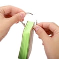 thumbnail image 4 of Unique Bargains 3.5' x 2' Blank Flash Cards with Rings Study Cards Index Cards Note Card Pre Hole Punched, Green 300 Pack, 4 of 5