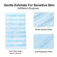 thumbnail image 2 of NOGIS Exfoliating Back Scrubber,Exfoliating Scrubber for Shower,Bath Wash Scrub Towels Cloth Washcloth for Men Women Body Scrubbing Brush Loofah Exfoliator for Deep Clean (Blue), 2 of 6