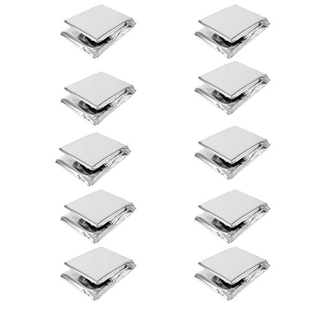 Peartso Emergency Mylar Thermal Blankets Foil Space Blanket Designed