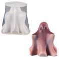 thumbnail image 2 of LCXmlly Silicone Making Mold DIY Ghost Tombstone Skull Silicone Mold Set Desktop Decoration Homemade Aromatherapy Scented Making Gypsum 2Pcs, 2 of 8