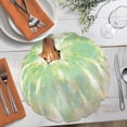 thumbnail image 6 of CounterArt Pumpkin Shaped Reversible Easy Care Flexible Tabletop Placemat 4 Pack, 6 of 8