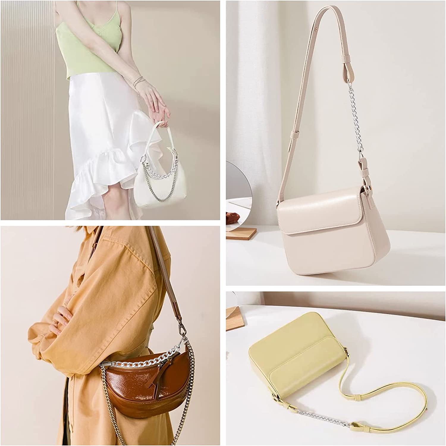 white bear and bell bag charm keychain handmade gift purse accessories |  eBay