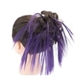 thumbnail image 3 of 2 Pcs Chignon Désordonné Pièce Chouchou Faux Extension Ondulée Bouclée Postiches Queue de Cheval Chignon Serre-Tête pour Femmes, 3 of 3