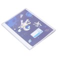 thumbnail image 4 of Flip Folder Pages, Material PP 32 Páginas Bolsillo Con Ranura Vertical Diseño De Deflector íntimo Carpeta De Archivo Expansible Para Papel De Prueba Anggrek astronauta azul oscuro, 4 of 8