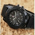 thumbnail image 5 of Reloj de cuarzo para hombre, relojes para hombre Gemius Racing Military Sport Reloj de tela para hombre Reloj deportivo negro, 5 of 5