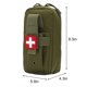 thumbnail image 1 of Botiquín de primeros auxilios de supervivencia de emergencia portátil Bolsa de suministros médicos (verde militar) Likrtyny Para estrenar, 1 of 4