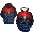 thumbnail image 4 of LAOLIUSN Novelty Long Sleeve Hoodie Funny Spider Graphic Sweatshirts S-4XL, 4 of 7
