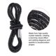 thumbnail image 3 of Uxcell 4 piezas de cordones de strass de 39" de longitud, cordones de cristal brillantes para pantalones deportivos, pantalones cortos y zapatillas, negro, 3 of 6