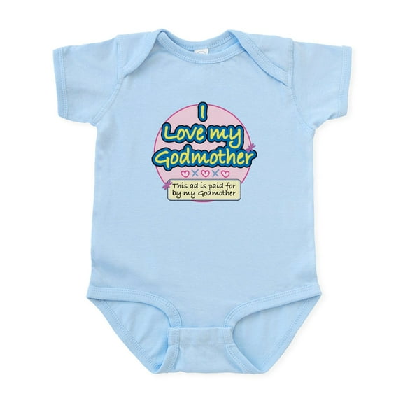 CafePress - Ad Paid By Godmother Infant Bodysuit - Baby Light Bodysuit, Size Newborn - 24 Months
