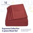 thumbnail image 2 of Sábanas Sweet Home Collection 1500 Supreme, tamaño doble, 2 of 7