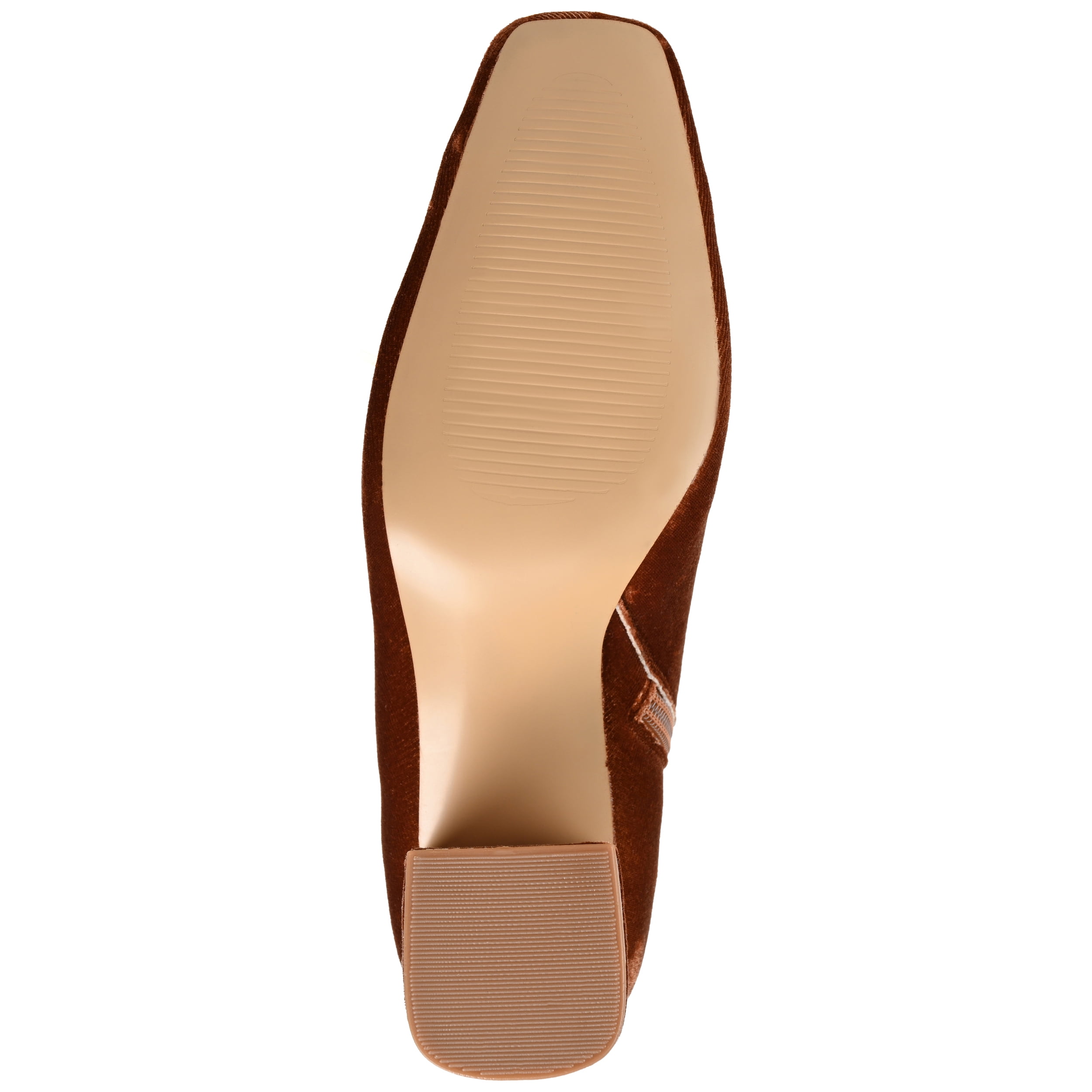 Journee Womens Hazara Square Toe Block Heel Ankle Booties, Widths Available