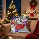 thumbnail image 4 of Funda de almohada de poliéster, decoración navideña, almohadas LED navideñas, regalos navideños, almohadas LED que pueden parpadear o permanecer encendidas, dos modos de cambio, cojines de sofá estamp, 4 of 6