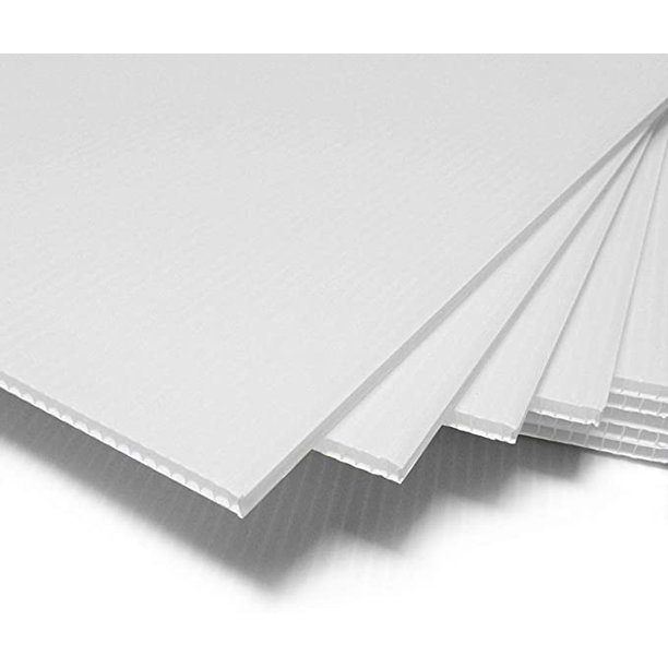 Corrugated Plastic Sheet for Indoor and Outdoor Use 4 Mm Thick Poster