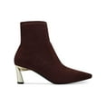 thumbnail image 2 of Alfani Womens Bambey Faux Suede Heels Ankle Boots, 2 of 3