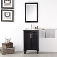 thumbnail image 5 of Home Decorative Rectangular Solid Wood 20" X 30" Mirror - Espresso, 5 of 5