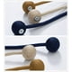 thumbnail image 3 of Corbata de cortina de 2 piezas con trenza magnética (azul), 3 of 5