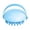 Blue, variant on Pet Dog Cat Washer Massage Brush Comb Cleaner Puppy Wash Tools Soft Silicone Bristles Quickly Cleaing Brush Tools