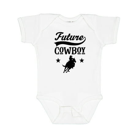 

Inktastic Future Cowboy Western Gift Gift Baby Boy Bodysuit