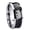 Black Concave, variant on Polar Bear Dome Gold Plated Tungsten Men Ring 10MM