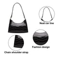 thumbnail image 3 of Bolso bandolera de piel sintética para mujer, bolso de un solo hombro, bolso de mano con estampado de piedras, 3 of 5