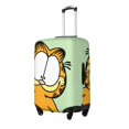 thumbnail image 2 of Cute Anime Cartoon Garfield Travel Suitcase Protective Cover Trunk Case Washable Elastic Luggage Cover Fits Small Suitcase Protector Baggage With Concealed Zipper Gifts, 2 of 5