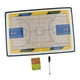thumbnail image 4 of Tablero de entrenamiento de baloncesto, de portapapeles de enseñanza de estrategia plegable con de de borrador, 4 of 8