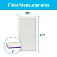 thumbnail image 4 of Filtrete MPR 1500 Allergen, Bacteria & Virus Air Filters, 16 in x 25 in x 1 in, 4 of 6