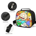 thumbnail image 3 of Rugrats Lunch Bag Insulated Lunch Box Tote Bag Adjustable Shoulder Strap Shoulder Bag Reusable Lunchbag, 3 of 8