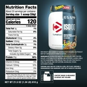 Dymatize ISO100 Hydrolyzed Whey Isolate Protein Powder, Fruity Pebbles, 20 servings