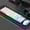 White, variant on RGB Luminous Gaming Keyboard And Mouse Set - Mechanical Feel Wired Combo With Floating Keys Colorful LED Backlit For PC Gamer