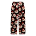 thumbnail image 5 of Christmas Pajamas Women's Christmas Printed Pajama Set Festive Long Pants & Top Combo, 5 of 5