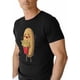 thumbnail image 1 of T-Shirts for Men, Funny French Fries Crew Neck Cotton T-Shirt Men's Short Sleeve Potato, 1 of 8