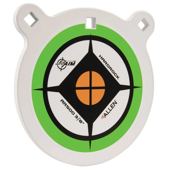 Ez Aim 10" Steel Gong Shooting Target, White