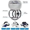 thumbnail image 3 of Étui Rigide de Transport pour Meta Quest 3 / Quest 3S, Manettes de Casque de Jeu VR et Accessoires, Étui de Rangement de Voyage pour Vision Pro, Meta Quest 2, Quest Pro, Pico 4, Pico 4 Pro, 3 of 6