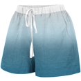 thumbnail image 5 of aidice Womens Summer Shorts Going out Shorts Drawstring Elastic Waisted Shorts with Pockets Loose Fitting Gradual Lightweight Shorts, 5 of 5