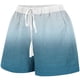 thumbnail image 4 of Mujeres Pantalones Cortos con Bolsillos Impresos Detalle Vendaje, Casual Y Suelto Ajuste Pantalones Cortos de las Mujeres para el Verano, 4 of 5