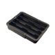 thumbnail image 4 of Organizador de cajones para cubiertos, bandeja expandible para cubiertos, gran capacidad, ahorro de espacio. Negro, 4 of 9