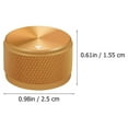 thumbnail image 1 of MesaSe 4pcs Metal Gas Stove Knobs for Range & Oven - Universal Rotary Buttons, 1 of 10