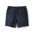thumbnail image 3 of The Children's Place Girls Relaxed Fit Destructed Denim Midi Shorts, Sizes 4-16, 3 of 3
