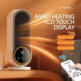 thumbnail image 4 of ZFYXGS Mini Portable Electric Space Heater Energy Efficient with Remote and Timer for Inside Small Room Home Clearance, 4 of 6
