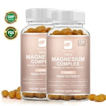 Magnesium Complex Supplement - Triple Calm Magnesium 3000 mg with Magnesium Glycinate, Malate, and Citrate - for Promoting Rest and Relaxation - 240 Capsules