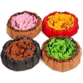 thumbnail image 4 of Pet Snuffle Mat, Dog Snuffle Bowl Mat Slow Feeding Nose Work Training Mat for Puppy Small Medium Large Dog (Green), 4 of 4