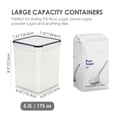 thumbnail image 2 of Contenedores de almacenamiento de alimentos Vtopmart de 5,2 l/175 oz, 4 piezas con accesorios, 2 of 8