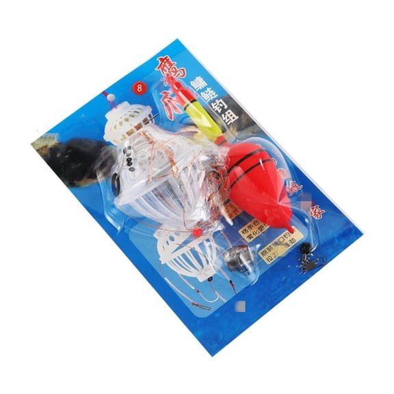 MOMOJIA Heavy Type Plastic Anglers Hook 360 Degree Penetration For Reliability Catching